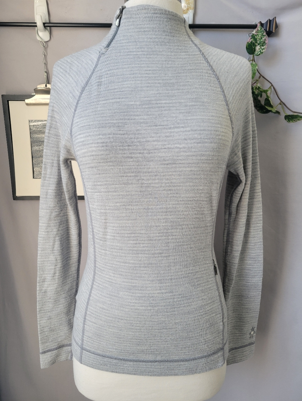 Smartwool NTS Mid 250 Isto Sport Top Gray XS